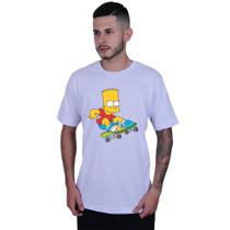 Camiseta Unissex The Simpsons Bart Skate