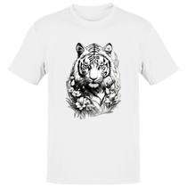 Camiseta Unissex Tigre albino