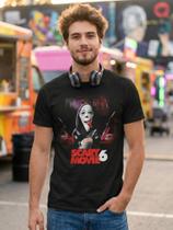 Camiseta Unissex - Todo Mundo em Pânico 6 - Scary Movie - Premium Tamanho:06Cor:Preto Camiseta Unissex - Todo Mundo em Pânico 6 - Scary Movie - Premium Tamanho:06Cor:Preto