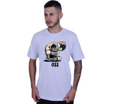 Camiseta Unissex Tradicional Luta Jiu Jitsu Oss Gorila - Lafre