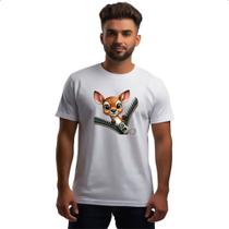 Camiseta Unissex Veado no ziper