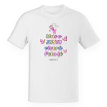 Camiseta Unissex Versiculo fofinho mas o justo vivera pela fé Camiseta Unissex Versiculo fofinho mas o justo vivera pela fé