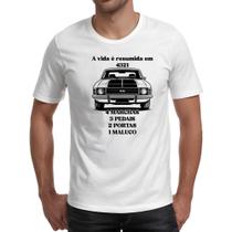 Camiseta Unissex Vida em 4321 Opala