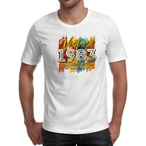 Camiseta Unissex Vintage 1983 Limited Edition
