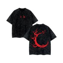 Camiseta Unissex Vintage De Algodão Lavado Fire Force Casual Harajuku Verão Benimaru Shinmon Sun Camiseta Unissex Vintage De Algodão Lavado Fire Force Casual Harajuku Verão Benimaru Shinmon Sun