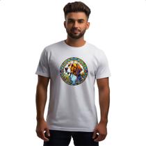 Camiseta Unissex Vitral Cachorro Camiseta Unissex Vitral Cachorro