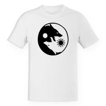 Camiseta Unissex Yin e Yang Lobos