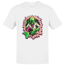 Camiseta Unissex Zumbi rasgando a camiseta