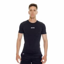 Camiseta United performance de compressão térmica Manga Curta Proteção Solar UV 50+