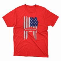 Camiseta USA ET Linha Premium 100% Algodão Fio 30.1