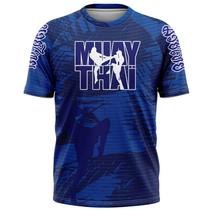 Camiseta Usual Esportiva Dry Muay Thai Treino Tecido Premium