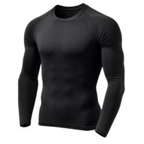 Camiseta Uv Dry Masculina Manga Longa Segunda Pele Térmica Proteção Solar UV50+