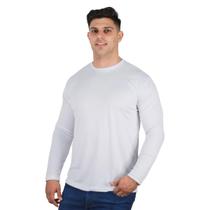 Camiseta Uv Dry Masculina Manga Longa Térmica Proteção Solar