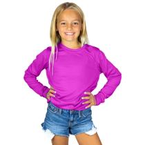 Camiseta UV Infantil Proteção Solar Praia Piscina Sol Viagem Cores Lindas Camiseta UV Infantil Proteção Solar Praia Piscina Sol Viagem Cores Lindas