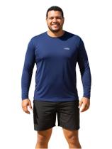 Camiseta UV Masculina G1 Proteção Solar 50+ Azul Marinho Tamanho:G1Cor:Azul MarinhoGênero:Feminino