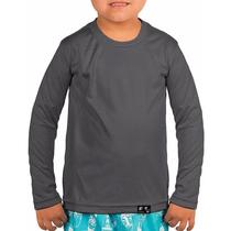 Camiseta UV Protection Infantil UV50+ Tecido Ice Dry Fit Secagem Rápida