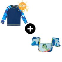 Camiseta UV Protetora + Boia Homologada - Momis Petit