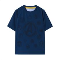 Camiseta UV Vingadores Infantil Marvel Menino 4 a 10 anos -