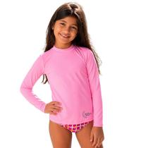 Camiseta UV50 Infantil Meninas Proteção Solar 2 ao 12 Praia - Camiseta UV50 Infantil Meninas Proteção Solar 2 ao 12 Praia -