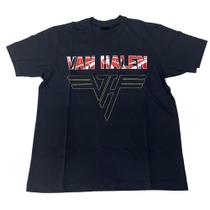 Camiseta Van Halen Logo Blusa Adulto Banda de Rock Unissex E021
