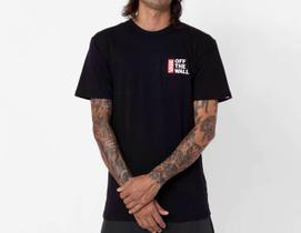 Camiseta vans off the wall black Camiseta vans off the wall black