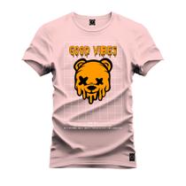 Camiseta Varias Cores Estampada Confortável Urso Derretendo