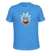 Camiseta Várias Cores Tecido Macio Estampada Rick Mau