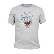 Camiseta Várias Cores Tecido Macio Estampada Rick Mau