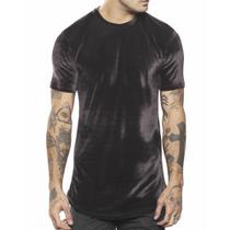 Camiseta Veludo Longline