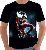 Camiseta Venom Eddie Brok Homem Aranha Lc 5101