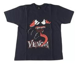 Camiseta Venom Homem Aranha Spiderman Blusa Adulto Unissex Filme Fc056 BM