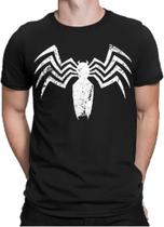Camiseta Venom Spiderman Homem Aranha Super Herois