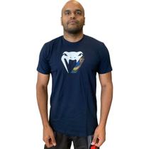 Camiseta Venum Brazilian Flag Revolution Navy Original Mma Camiseta Venum Brazilian Flag Revolution Navy Original Mma
