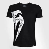 Camiseta Venum Giant Preto e Branco Original MMA Camiseta Venum Giant Preto e Branco Original MMA