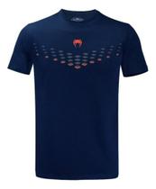 Camiseta Venum Unleash Mma Original Azul Ou Cinza Mescla Camiseta Venum Unleash Mma Original Azul Ou Cinza Mescla