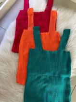 Camiseta verão cores verde , laranja e vermelha TAM P Camiseta verão cores verde , laranja e vermelha TAM P