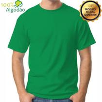 Camiseta Verde Camisa Masculina Básica 100% Algodão 30.1 Premium Camiseta Verde Camisa Masculina Básica 100% Algodão 30.1 Premium