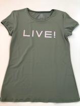 Camiseta verde Feminino M Camiseta verde Feminino M