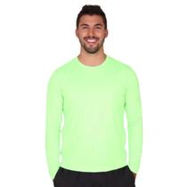 Camiseta Verde Neon Proteção Uv50 Para Esportes Ao Ar Livre Pesca, Corrida Ciclismo Montanhismo
