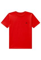 Camiseta Vermelha Infantil Menino Johnny Fox