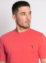 Camiseta Vermelho Claro Lisa Aleatory