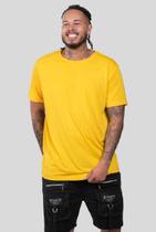 Camiseta Versátil Masculina PV Manga Curta Amarelo Canário Camiseta Versátil Masculina PV Manga Curta Amarelo Canário