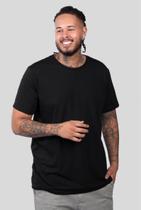 Camiseta Versátil Masculina PV Manga Curta Preta Camiseta Versátil Masculina PV Manga Curta Preta