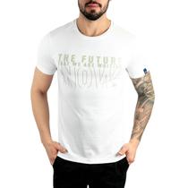 Camiseta VersatiOld The Future Branca Camiseta VersatiOld The Future Branca
