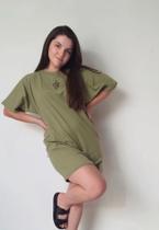 Camiseta vestido serpente