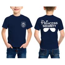Camiseta Vieawfi Boys Princess Security Team para crianças de 9 a 10 anos