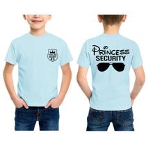 Camiseta Vieawfi Boys Princess Security Team para crianças de 9 a 10 anos
