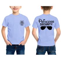 Camiseta Vieawfi Boys Princess Security Team para crianças de 9 a 10 anos