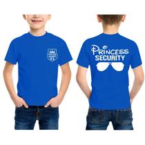 Camiseta Vieawfi Boys Princess Security Team para crianças de 9 a 10 anos