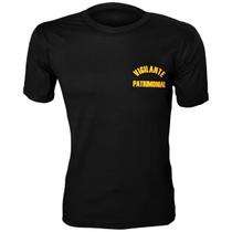 Camiseta Vigilante Patrimonial Manga Curta 100% Algodão